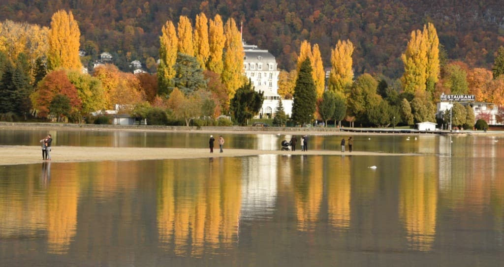 Le lac d'Annecy