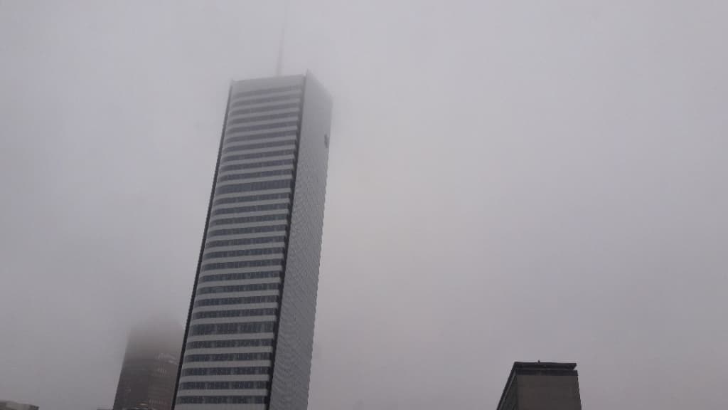 Incity in the fog