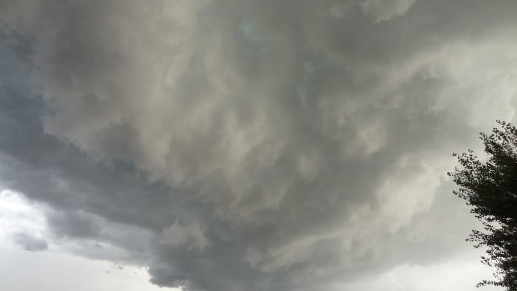la tempête a Brignais