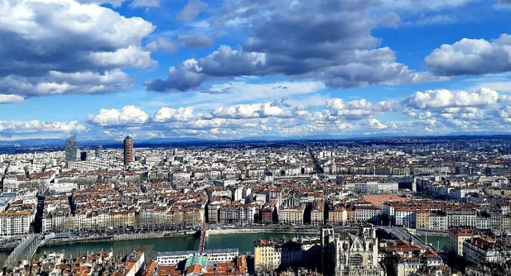 Lyon depuis Fourvière