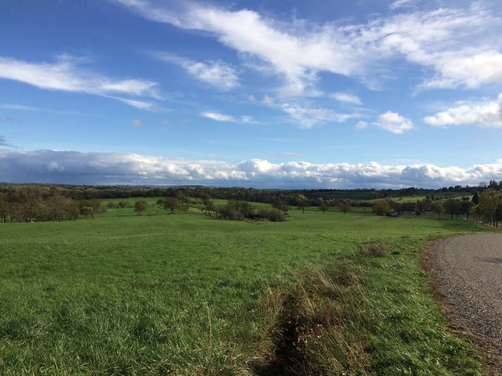 Saverne nuages sur plaine d Alsace
