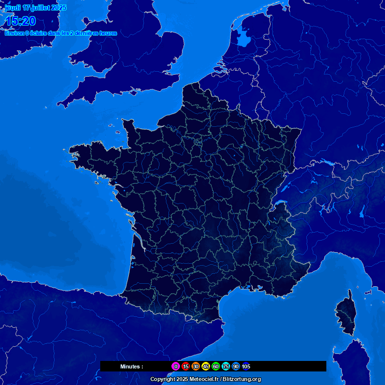 Image d'illustration pour Orages violents les 7 & 8 août : foudre, rafales et forte pluie