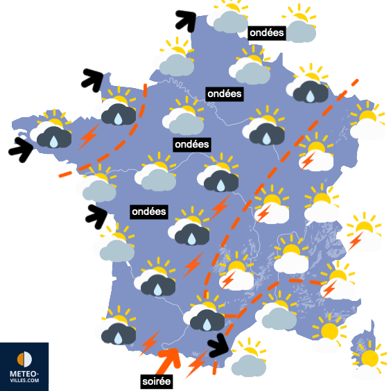 Quelques embellies - mais pas durables avant le 15 juillet