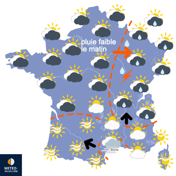 METEO : week-end du 1er mai mitigé, puis beau temps