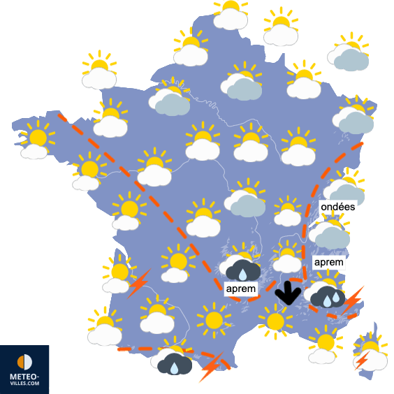 Retour temporaire de la chaleur