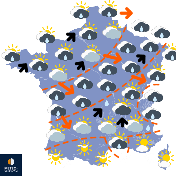 Persistance d'un temps très changeant