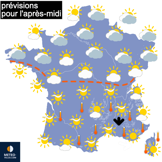 Pas de vague de chaleur durable en vue