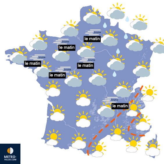 Longue periode de temps sec en vue