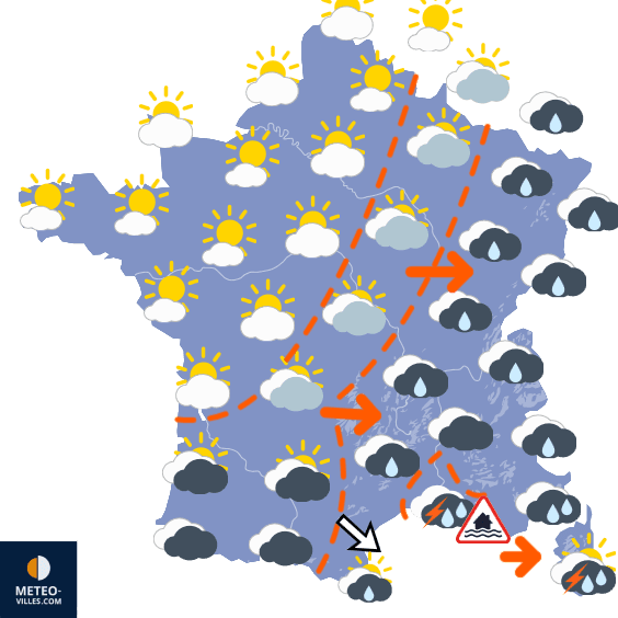 Après les Cévennes, un nouveau risque au Sud