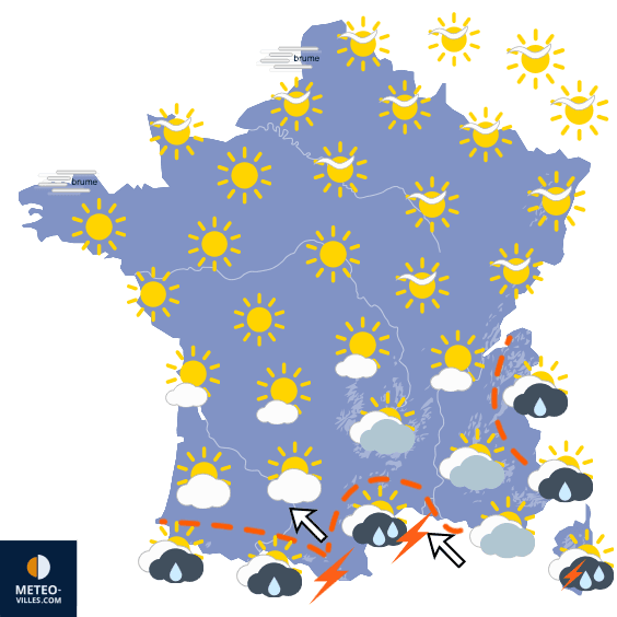 Brutale bascule vers l'automne à partir de mercredi