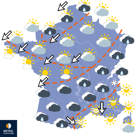 Changement radical de temps