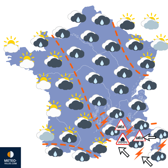 Une fin de semaine sous la menace de fortes tempêtes