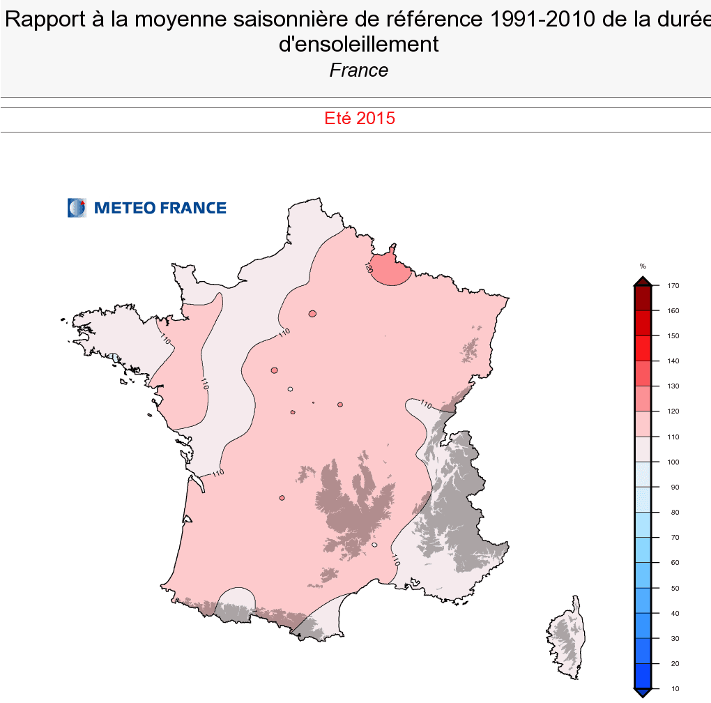Image d'illustration pour Pré-bilan de l'été 2015 : souvent très chaud, sec et ensoleillé