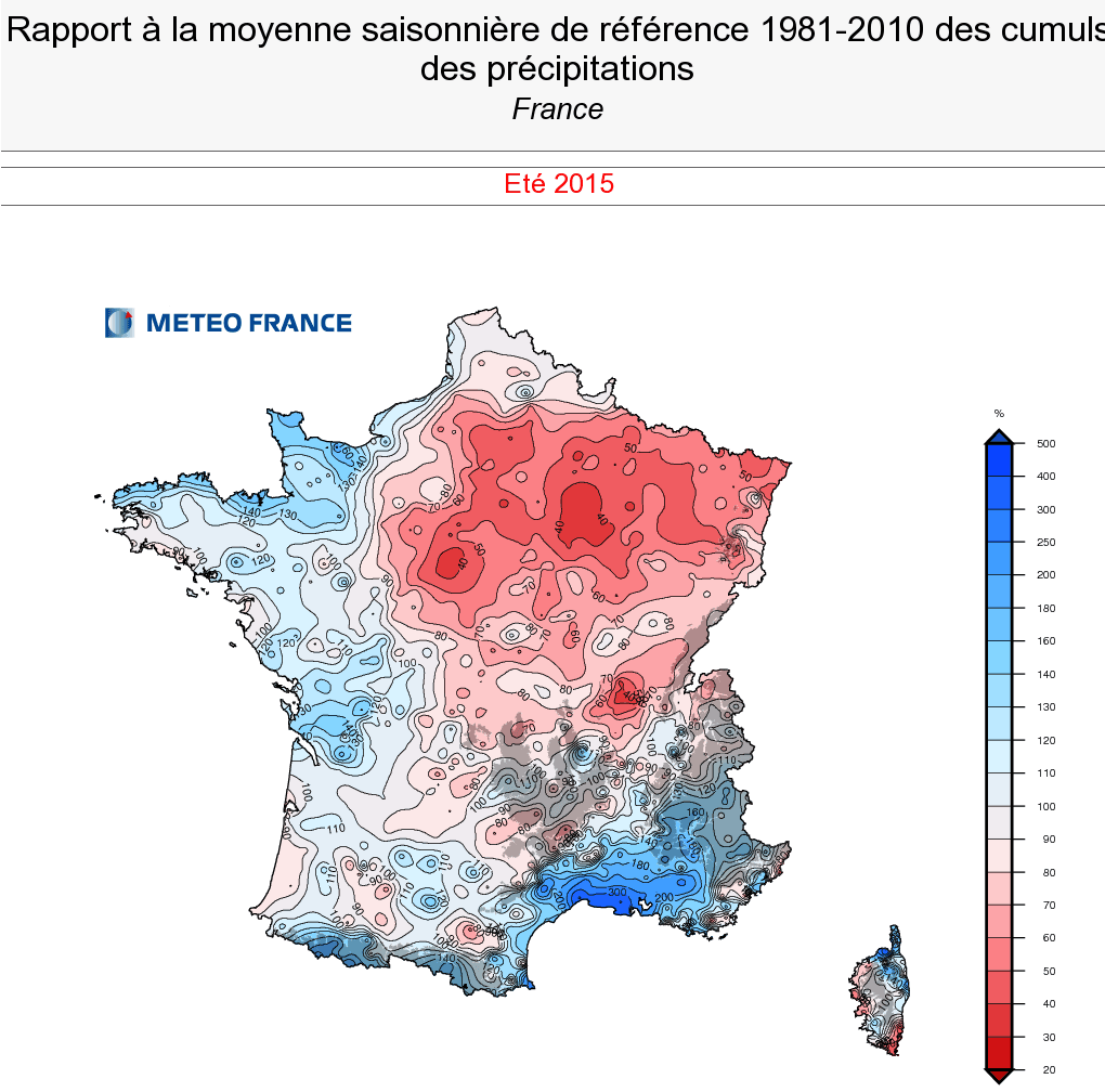 Image d'illustration pour Pré-bilan de l'été 2015 : souvent très chaud, sec et ensoleillé