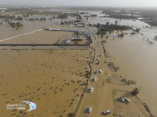Image d'illustration pour Moyen-Orient : l'équivalent d'un an de pluie en quelques jours
