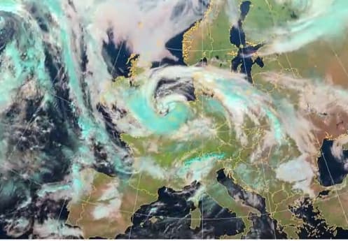 Image d'illustration pour Animation satellite d'octobre 2013 en Europe