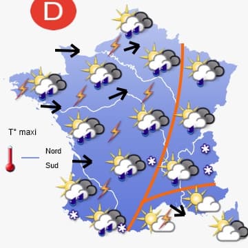 Beaucoup de pluie mais un espoir de réchauffement dans une semaine