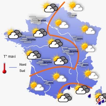 La baisse des températures se confirme pour al fin de la semaine