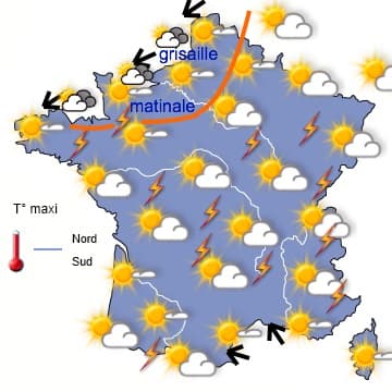 Avant que les orages ne se généralisent
