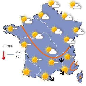 Un temps souvent assez mitigé jusqu'à ce week-end