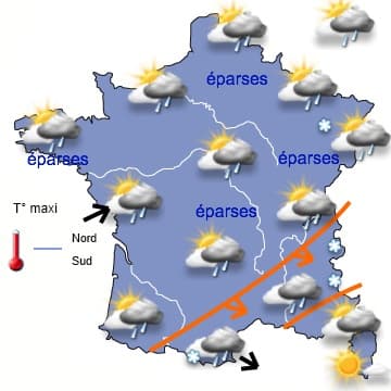 Un début de semaine plutôt calme