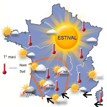 Retour des orages, puis d'un temps beaucoup moins estival pour ce week-end