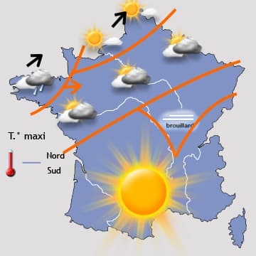 Retour de la pluie par l'ouest