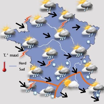 Encore perturbé pour les 7 jours à venir