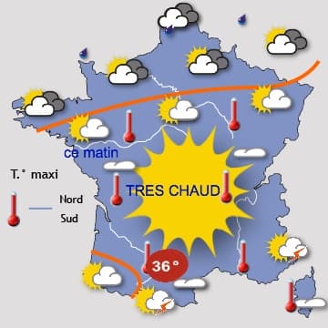De nouveau très chaud...