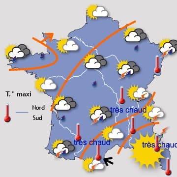 Encore quelques orages, puis de nouveau plus chaud