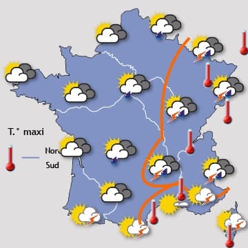 Fin des fortes chaleurs ?