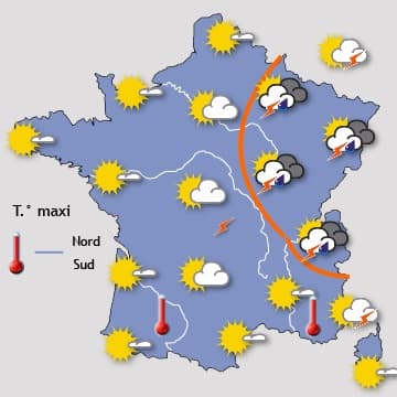 Belle fin de semaine avant une météo perturbée pour l'Euro 2016