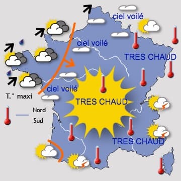 Fin des fortes chaleurs