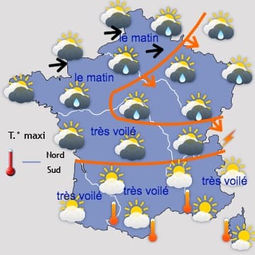 Soleil et chaleur reviennent partout mercredi