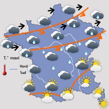 Possible tempêtes ce week-end