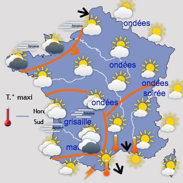 Retour généralisé du soleil et de la chaleur