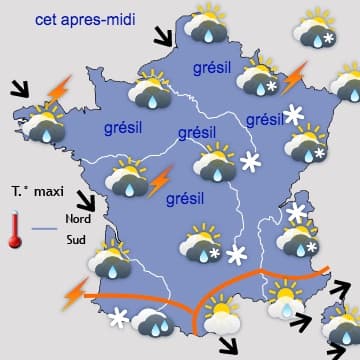 Froid plus vif mais un peu plus stable la semaine prochaine