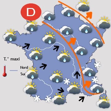 Week-end pascal plutôt agité et changeant