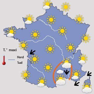 Blocage anticyclonique...
