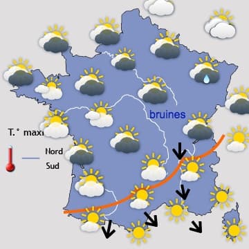 Retour du beau temps avant un week-end plus mitigé