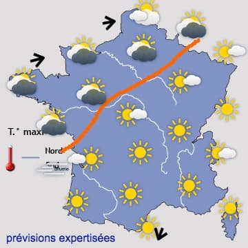 Toujours pas de pluie, et même de plus en plus estival...