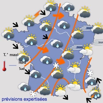 Un peu de neige possible en fin de semaine ?